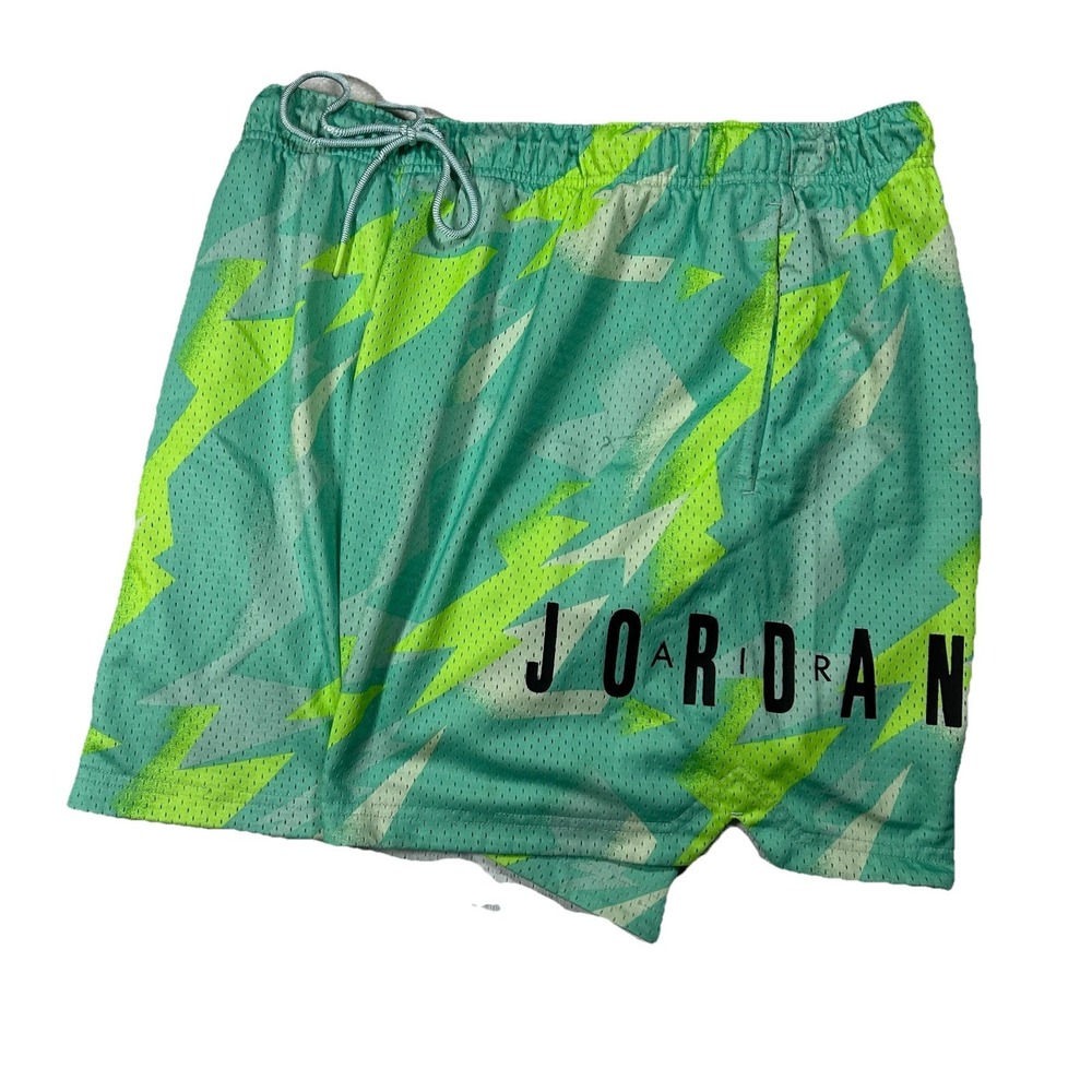 Nike Men's Jordan MJ Jumpman Air Mesh Nylon All Over Print Shorts CZ4757-675 2XL